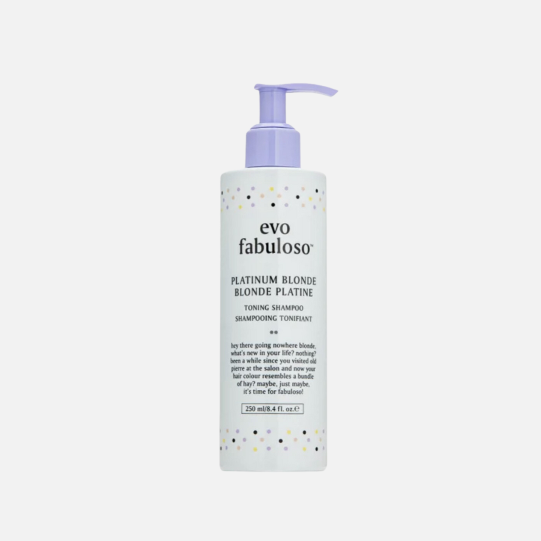 Evo Fabuloso Platinum Blonde Toning Shampoo