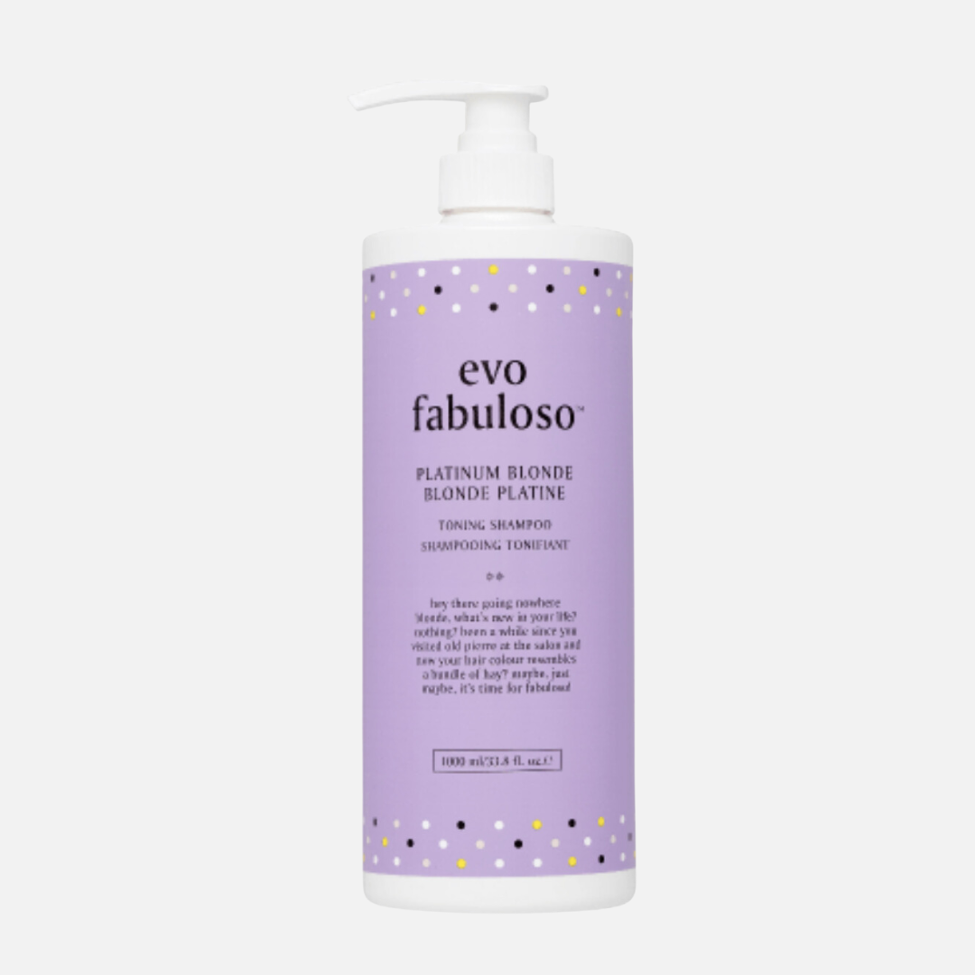 Evo Fabuloso Platinum Blonde Toning Shampoo