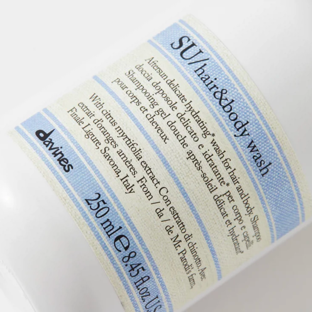 Davines Su Hair and Body Wash