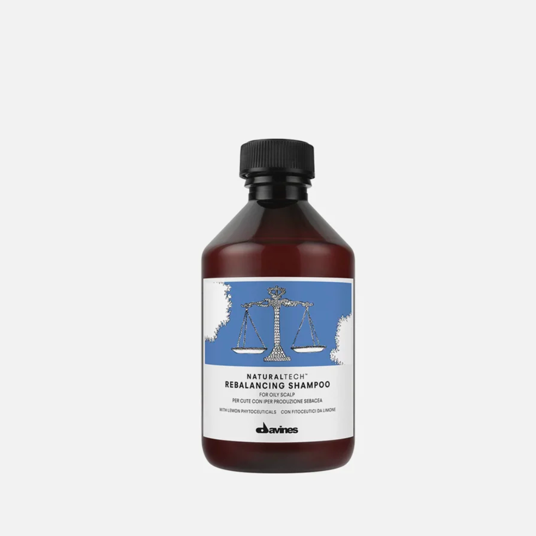 Davines Natural Tech Rebalancing Shampoo for Oily Scalp