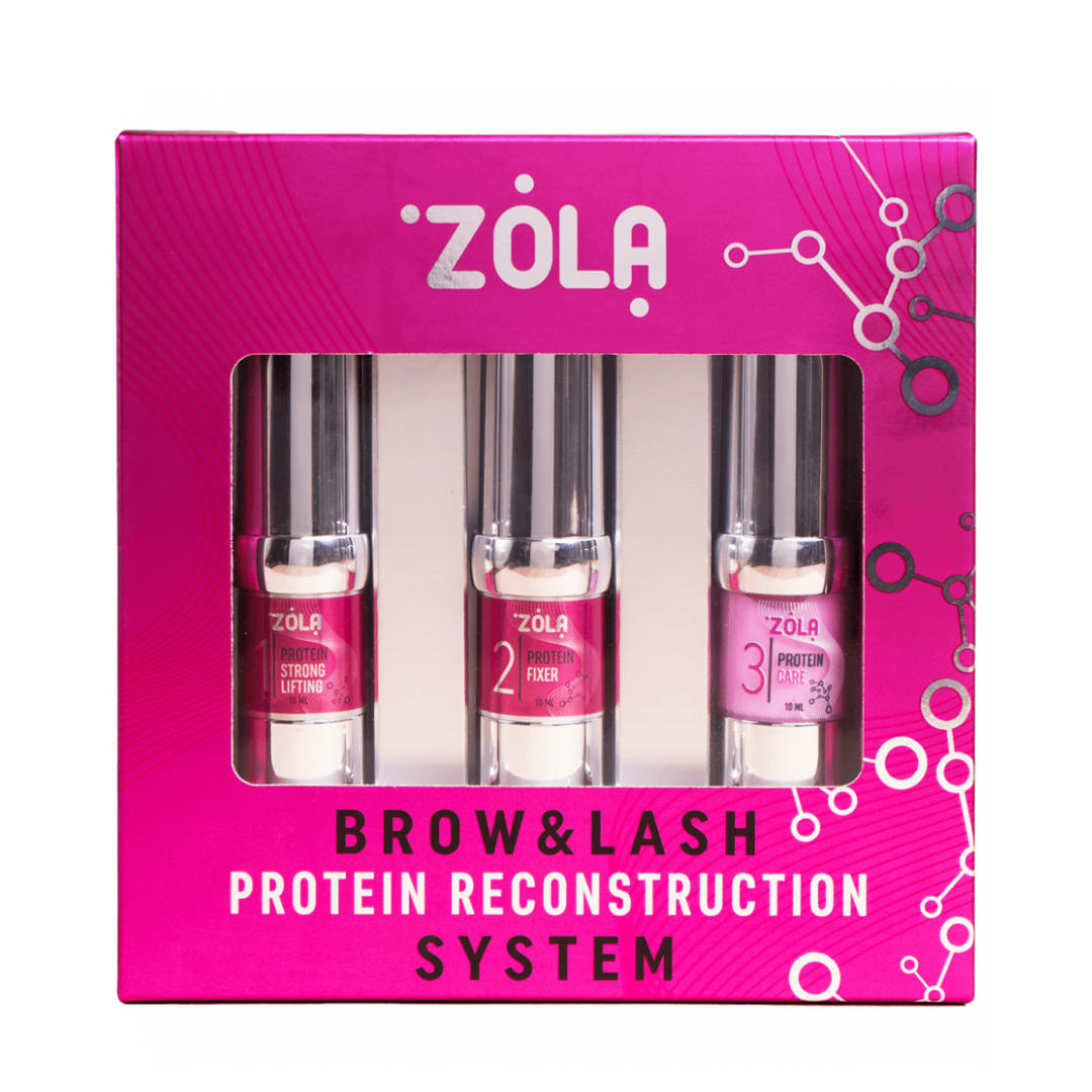 ZOLA Laminating Set NEW Brow&Lash Protein Reconstruction System
