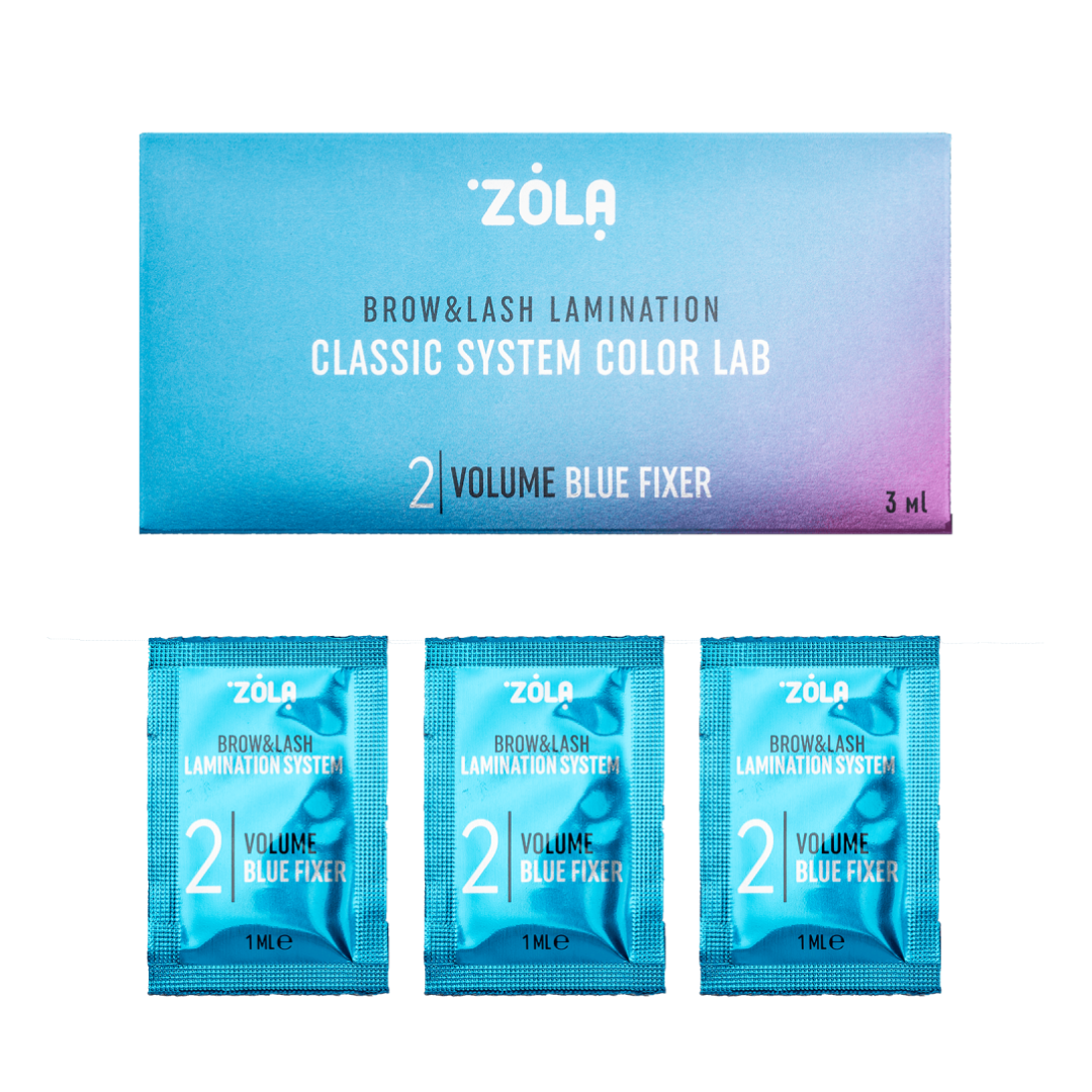 ZOLA Color Lab Set in Sachet 02 Volume Blue Fixer