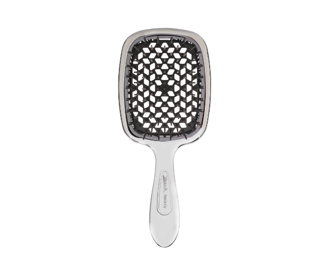 JANEKE Superbrush Vented Brush Silver Chrome
