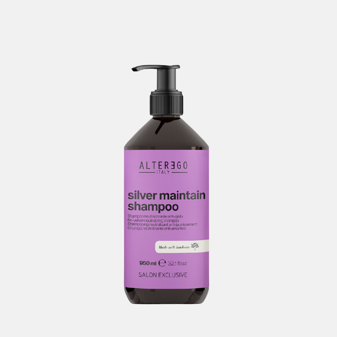 AlterEgo italy Made with Kidness Silver Maintain Shampoo