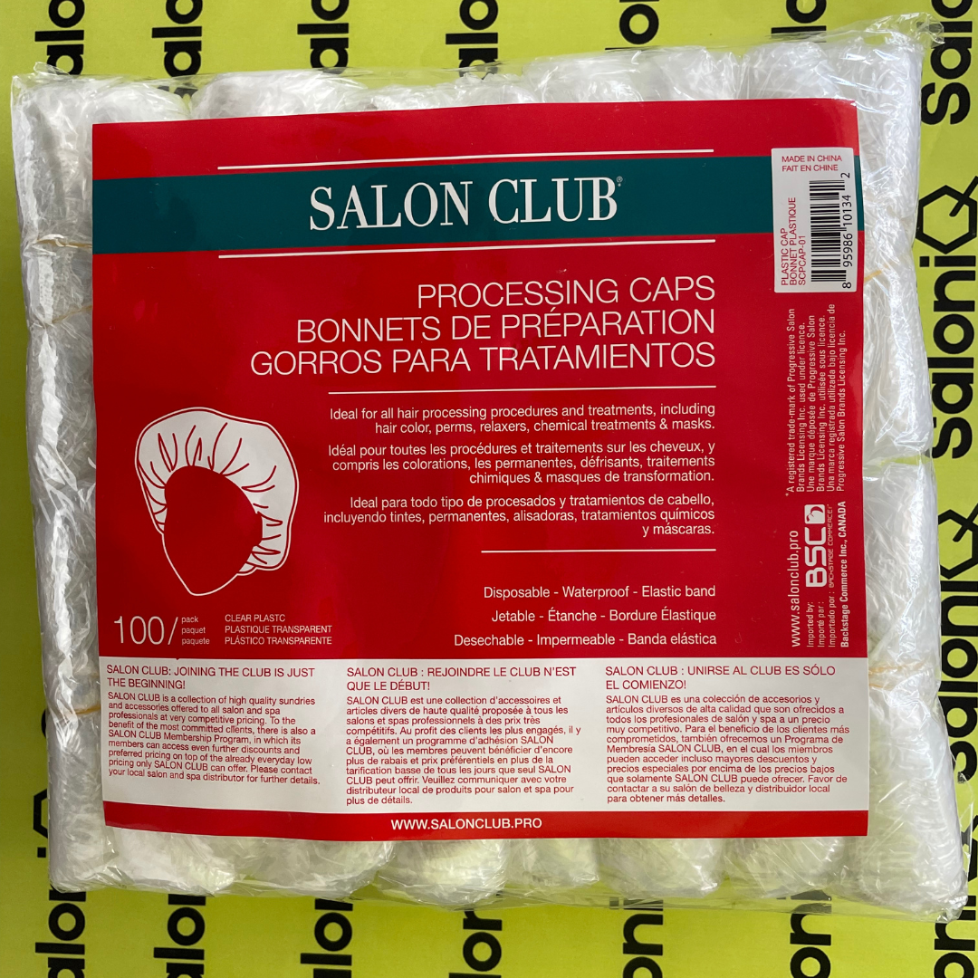 Salon Club Plastic Processing hair Cap cover