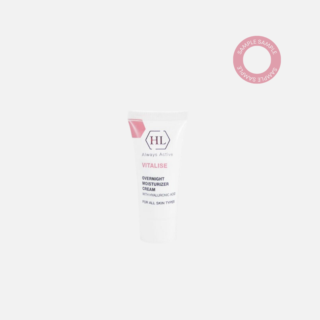 Vitalize Overnight Moisturizer Cream with Hyaluronic Acid 10ml SAMPLE