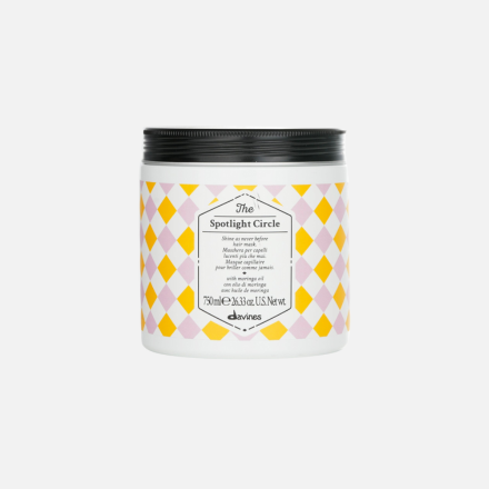 DAVINES the circle chronicles the spotlight circle shine-boosting hair mask