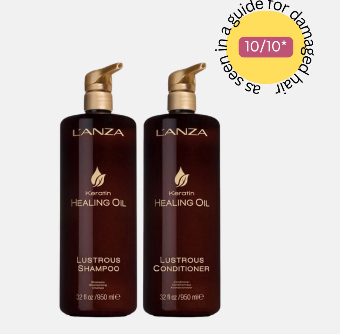 L’anza Healing Oil Shampoo and Conditioner